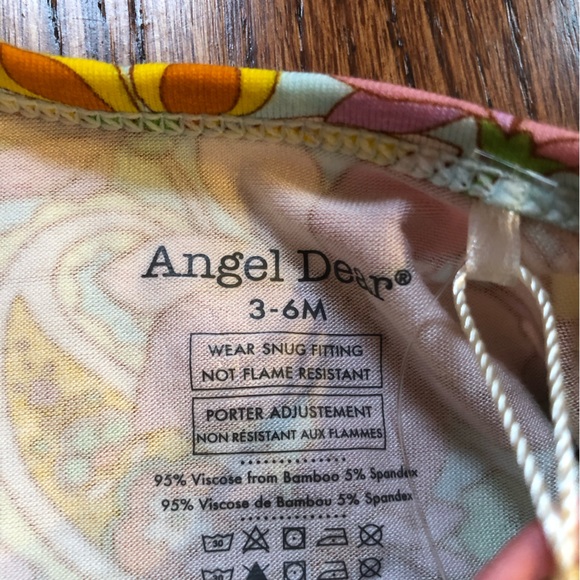 NEW Angel Dear Groovy Floral Footie - Picture 6 of 8